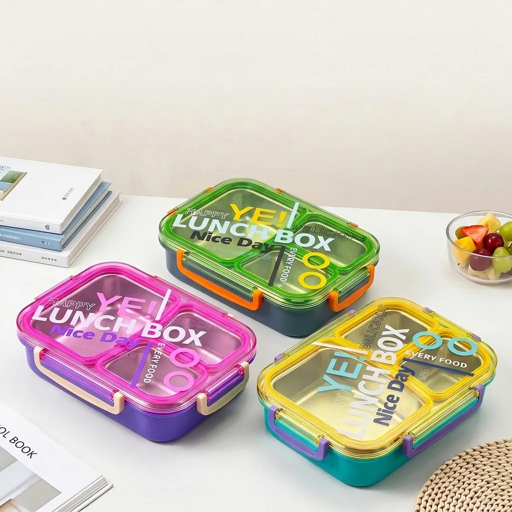 Meal Prep Or Prep Meal - Microwavable 304 Stainless Steel Bento Lunch