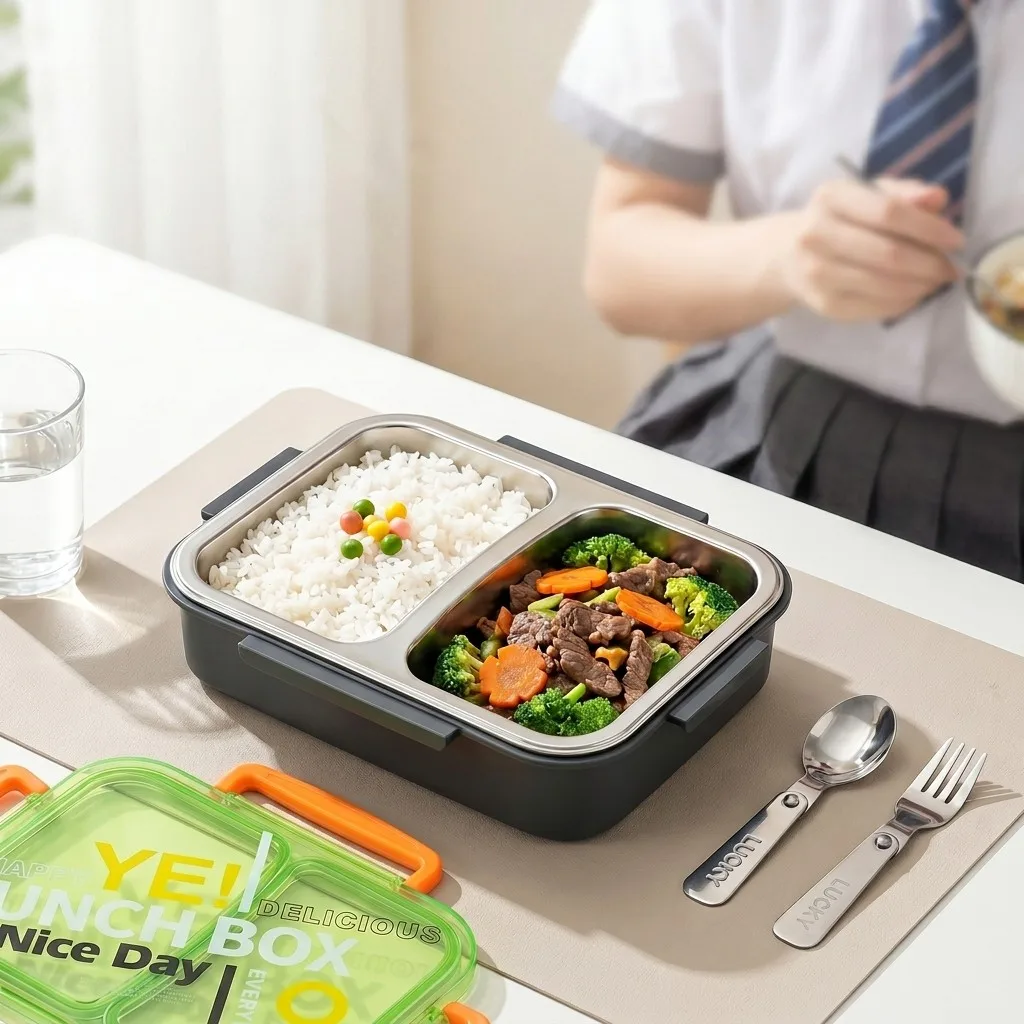 Microwavable 304 Stainless Ste - огляд і ціна Meal Prep Or Prep Meal