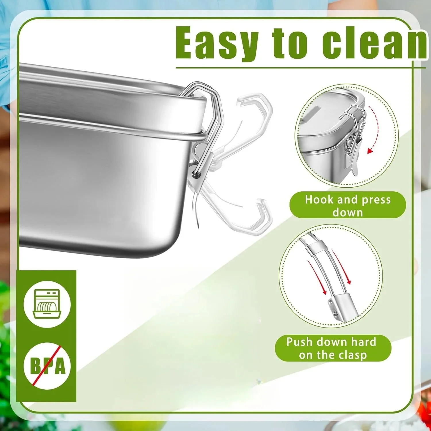 Stainless Steel Lunch Box for  - огляд і ціна Meal Prep Bowl