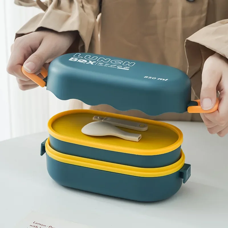 850ML Lunch Box Double-layer P - огляд і ціна Meal Prep Bowl