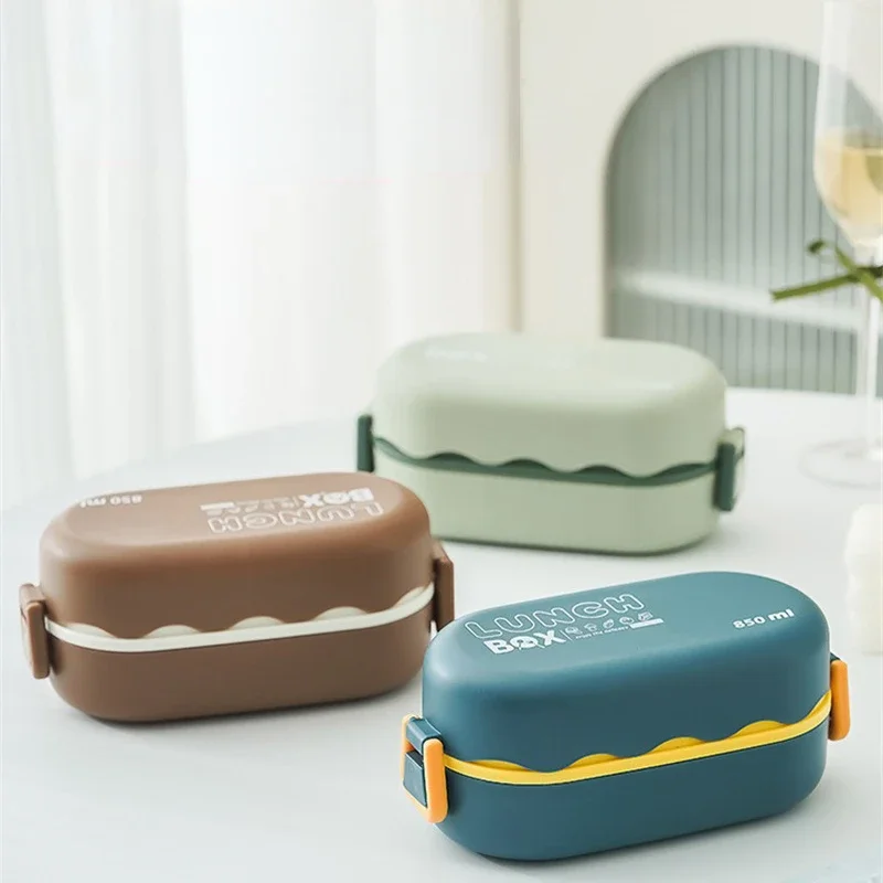 850ML Lunch Box Double-layer P - огляд і ціна Meal Prep Bowl