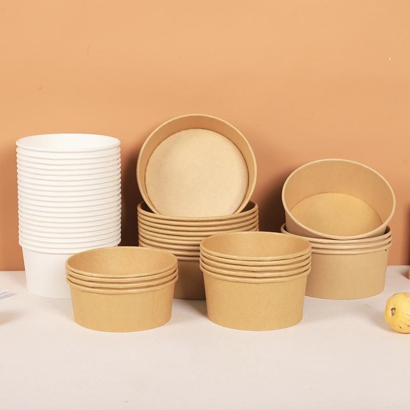 【CC】25Sets 1300Ml Paper Bowls  - огляд і ціна Meal Prep Bowl